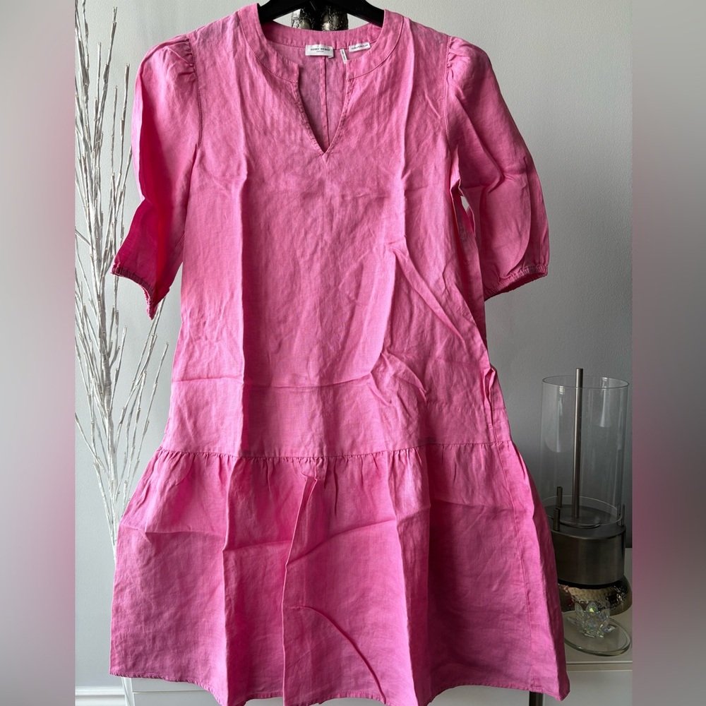 NWOT💥Gerry Weber edition Pink pure Linen Dress,
Size 4,